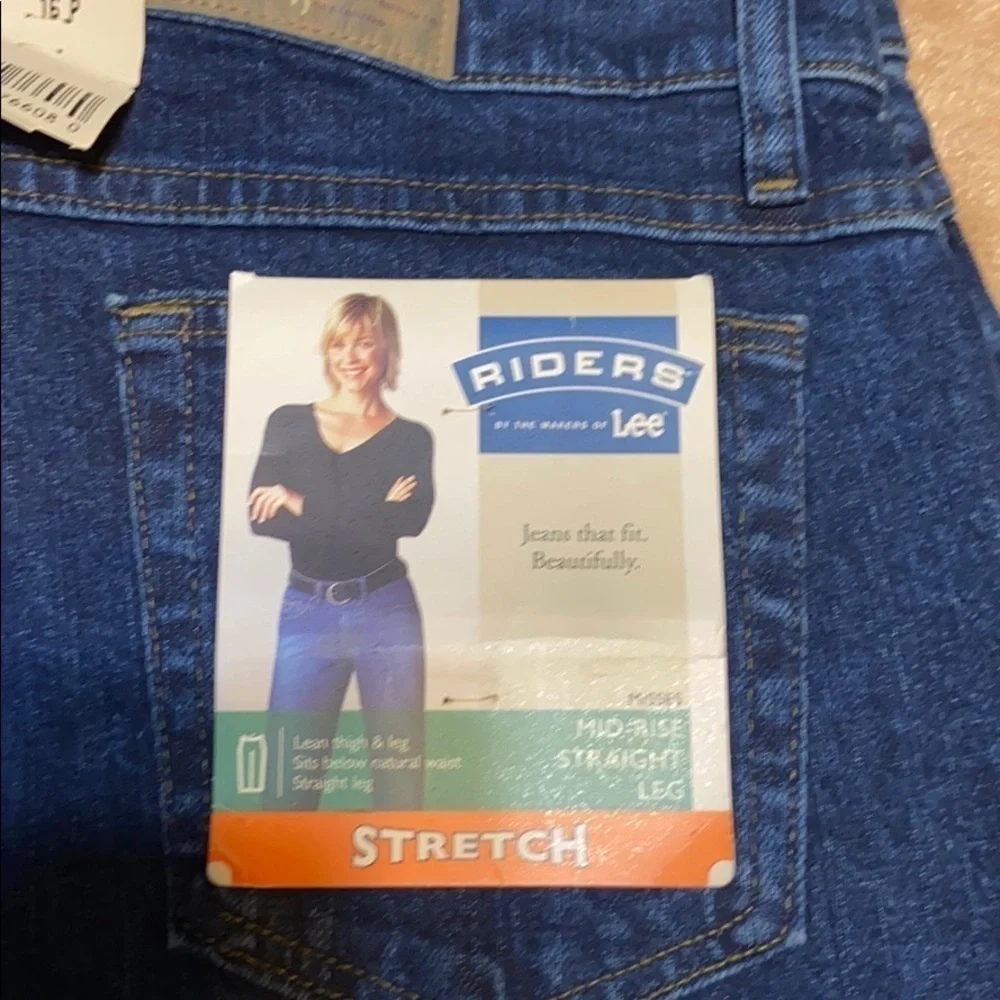 Lee Rider mid rise straight Leg Jeans